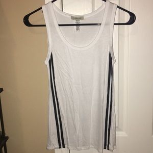 Black stripped tank top